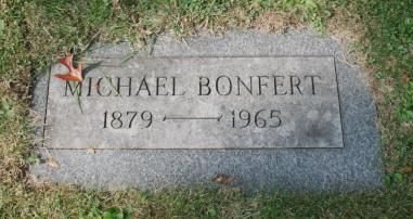 Bonfert Michael 1879-1965 USA Grabstein